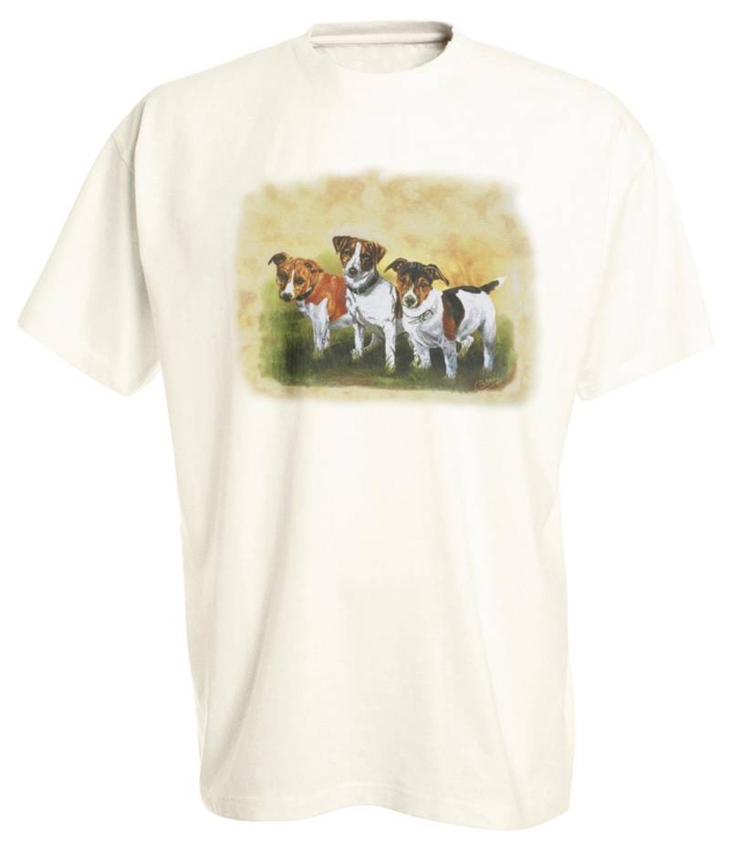 Kinder-T-Shirt Mit Hundemotiv - Jack Russel Gr. 110-164 08249 von Kreativhaeuschen