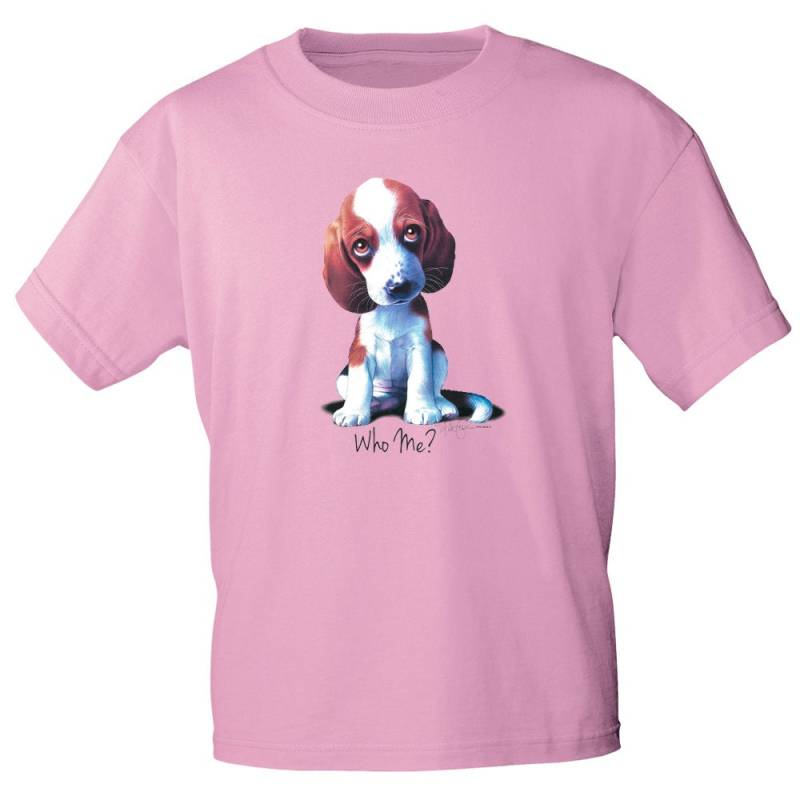 Kinder T-Shirt Print - Hundewelpe Who Me ? 12659 Gr. 110-164 3 Versch. Farben Erhältlich von Kreativhaeuschen