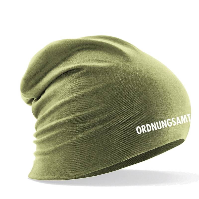 Longbeanie Slouch-Beanie Sommerbeanie - Ordnungsamt in 5 Versch. Farben von Kreativhaeuschen