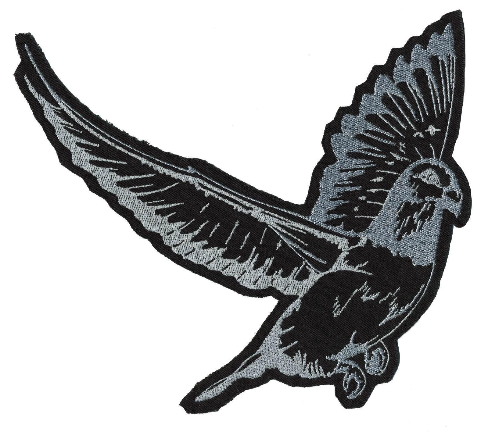 Xxl Aufnäher Applikation Patch - Taube Turteltaube Gr. Ca. 23 X 30 cm 07393 von Kreativhaeuschen