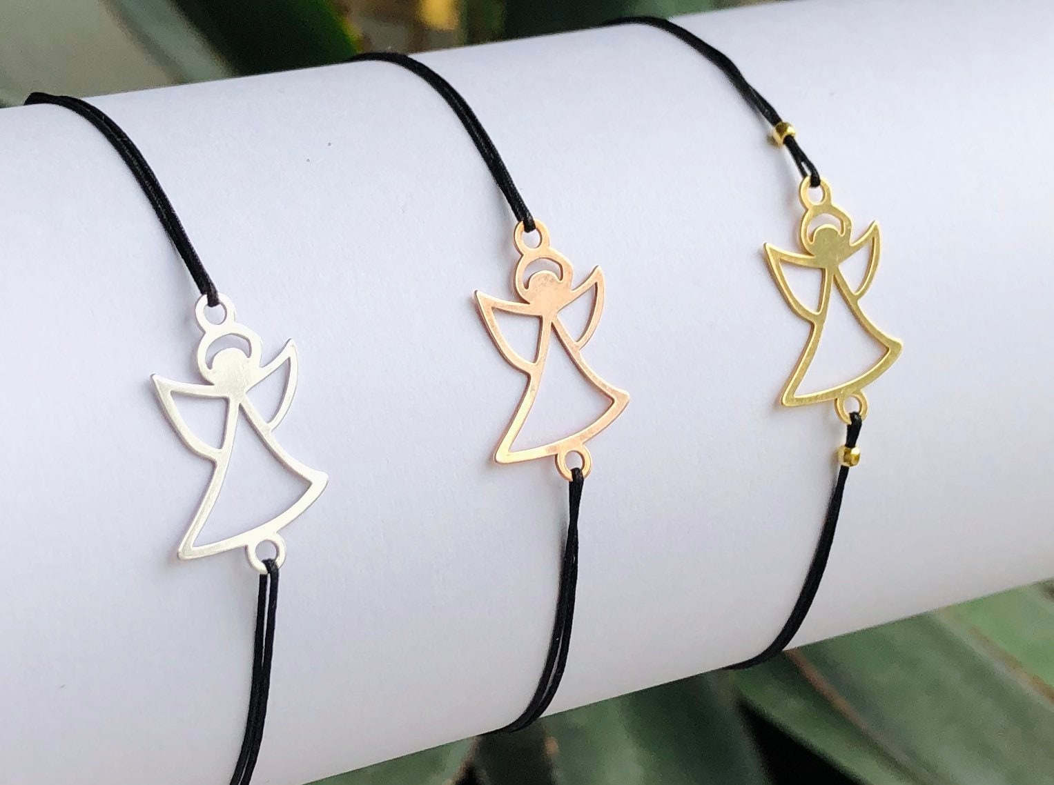 Armband Schutzengel Talisman Glücksbringer 925Er Silber Engel von Kreativmafia