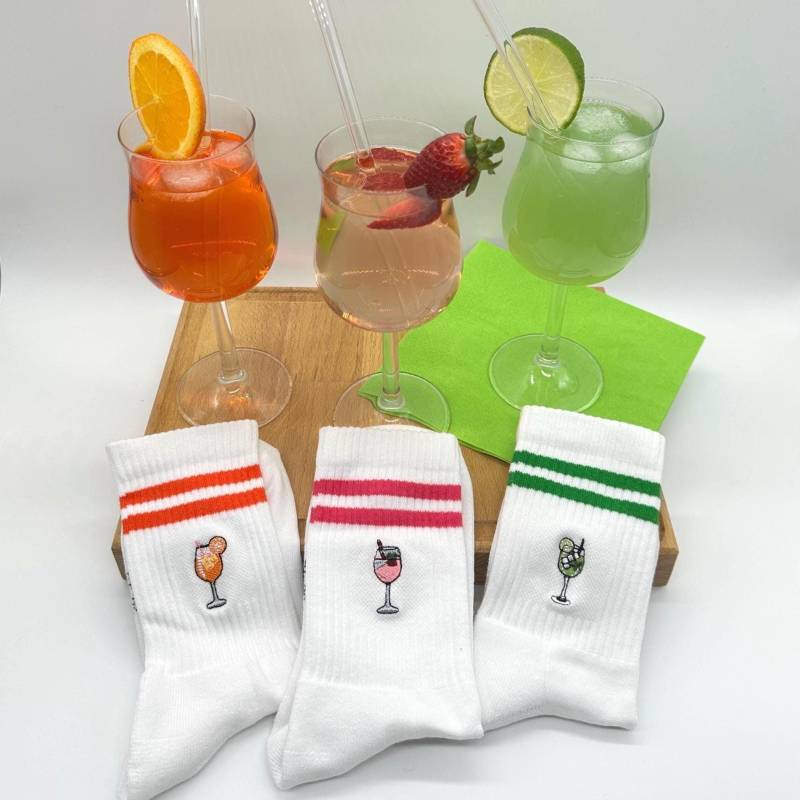 Drinks-Socken, Set Möglich - Das Perfekte Geschenk Für Frauen, Männer | Mädelsabend, Geburtstag, Aperitif-Vibes & Mitbringsel Geschenkidee von KreativoBasteln