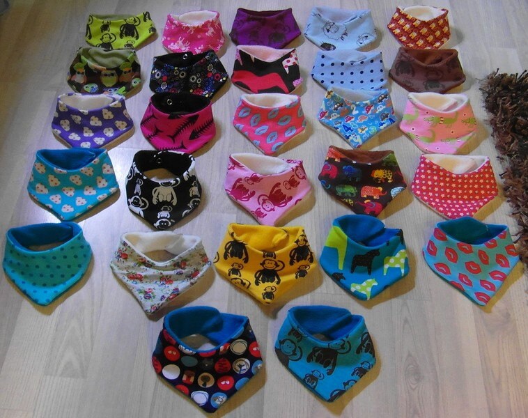 Dreieckstuch Sabbertuch Spucktuch Baby 0-2Jahre Mit Namen von Kreativwerkstatt2011