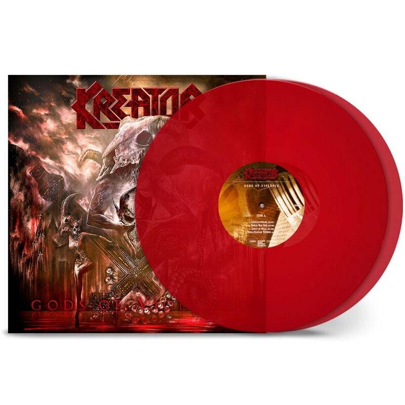 Gods Of Violence von Kreator - LP (Coloured, Limited Edition, Re-Release, Standard) von Kreator