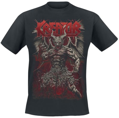 Kreator Bringer of Torture Männer T-Shirt schwarz XXL 100% Baumwolle Band-Merch, Bands von Kreator