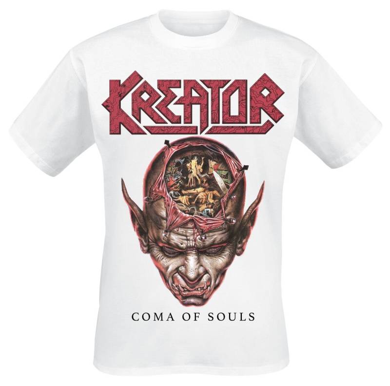 Kreator Coma of souls T-Shirt weiß in 3XL von Kreator