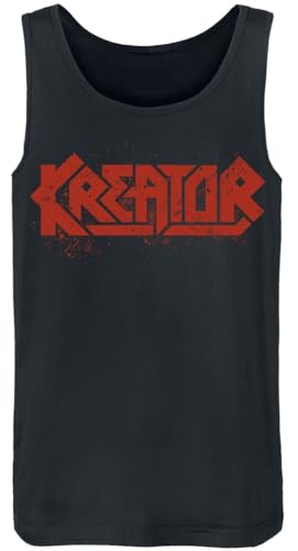 Kreator Hate Über Alles Logo Männer Tank-Top schwarz L 100% Baumwolle Band-Merch, Bands von Kreator