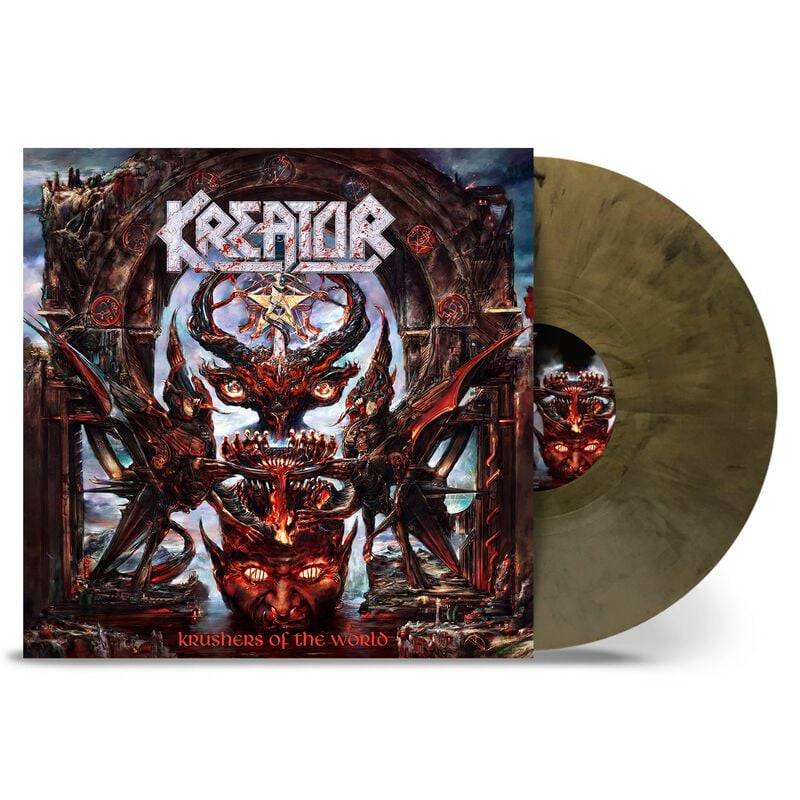 Kreator Krushers of the World LP multicolor von Kreator
