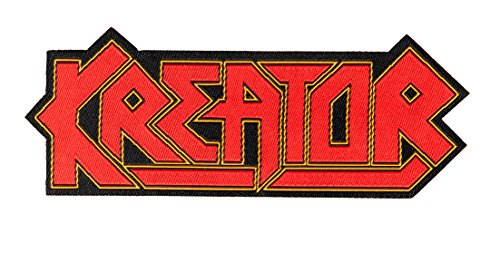 Kreator Logo Cut Out Aufnäher Kreator Patch - Gewebt & Lizenziert !! von Kreator