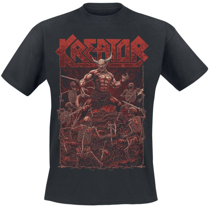 Kreator Ready To Kill T-Shirt schwarz in L von Kreator