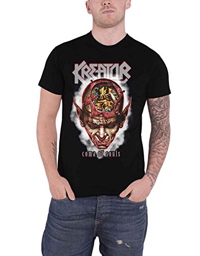 Kreator T Shirt Coma of Souls Band Logo Nue offiziell Herren von Kreator