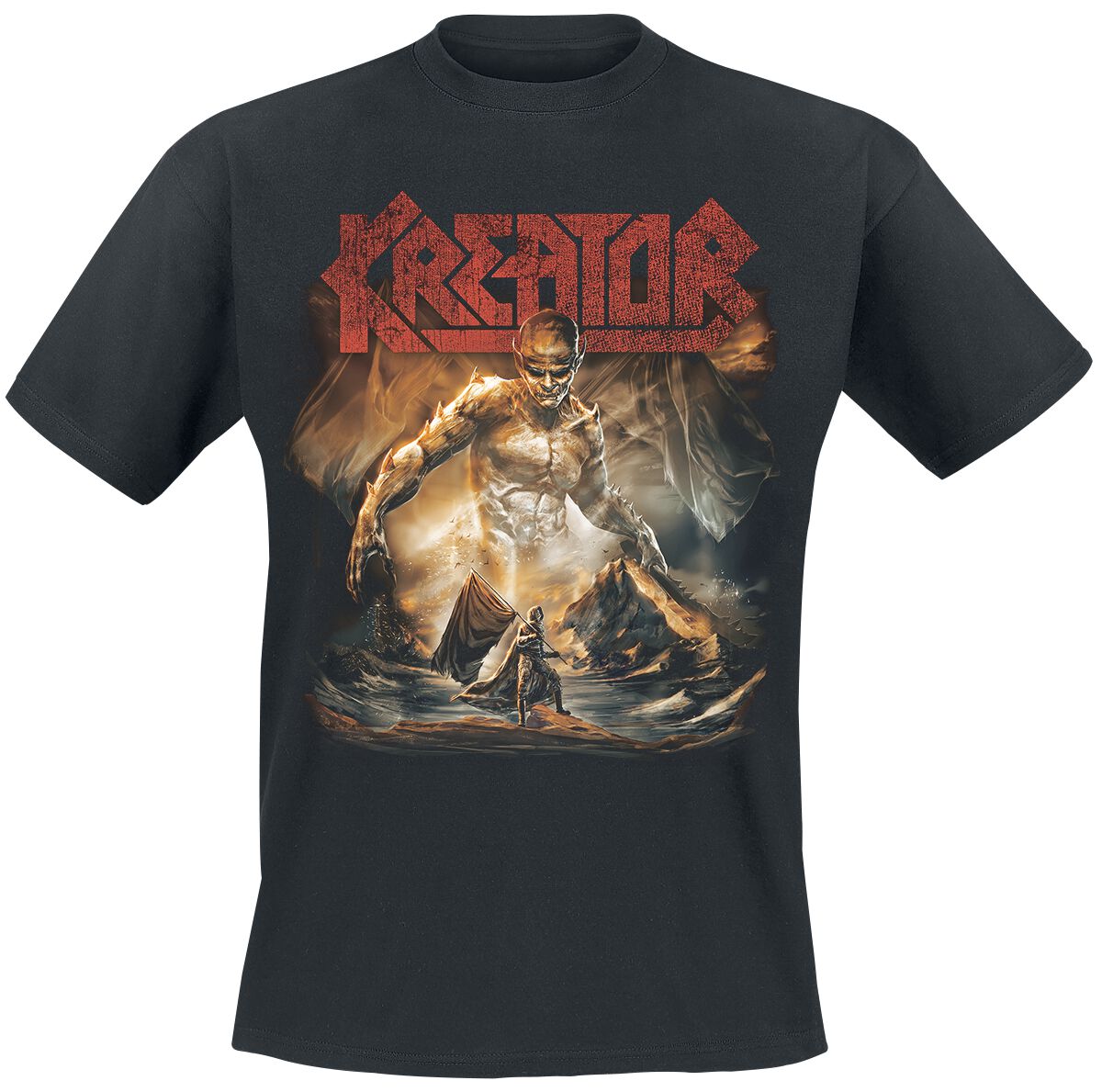 Kreator T-Shirt - Flag Of Hate - M bis 4XL - für Männer - Größe L - schwarz  - Lizenziertes Merchandise! von Kreator