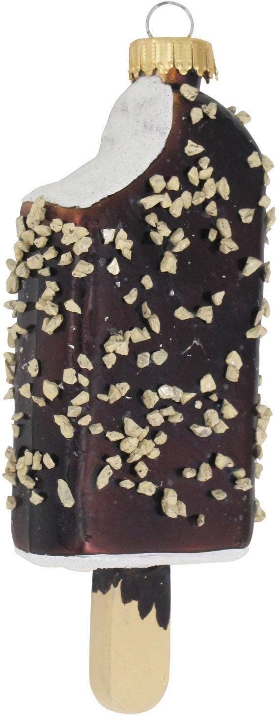 Krebs Glas Lauscha Christbaumschmuck "Eis am Stil, Weihnachtsdeko, Christbaumschmuck" mundgeblasen von Krebs Glas Lauscha