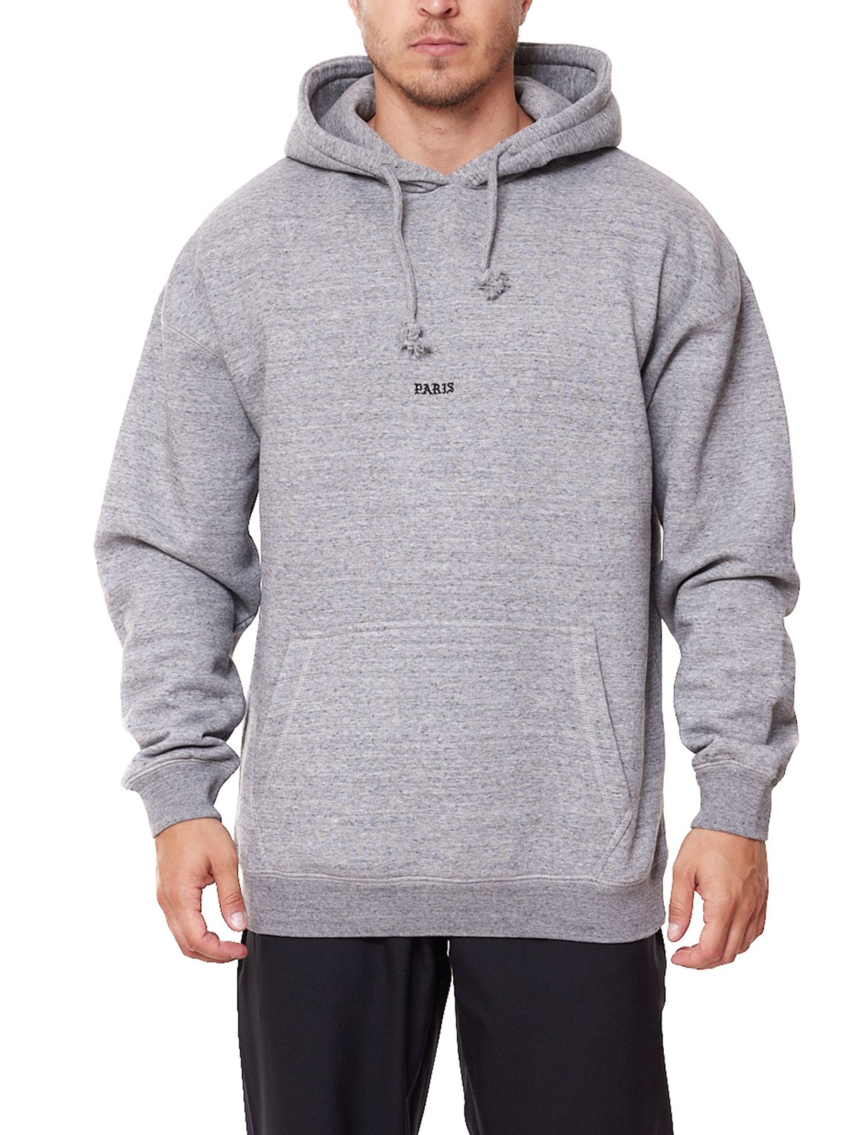 Kreem Paris Hoody Herren Kapuzen-Pullover Baumwoll-Hoodie 9164-2103/8801 Grau von Kreem