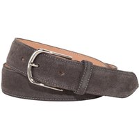 Kreis Ledermanufaktur 2-lagiger Gürtel aus Veloursleder in 95 von Kreis Ledermanufaktur