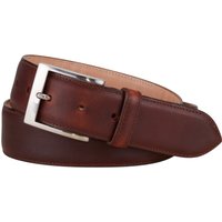 Kreis Ledermanufaktur 2-lagiger bombierter Ledergürtel in 95 von Kreis Ledermanufaktur