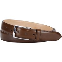 Kreis Ledermanufaktur 2-lagiger Gürtel aus Glattleder in 85 von Kreis Ledermanufaktur