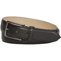 Kreis Ledermanufaktur 2-lagiger Ledergürtel mir Narbenstruktur in 100 von Kreis Ledermanufaktur