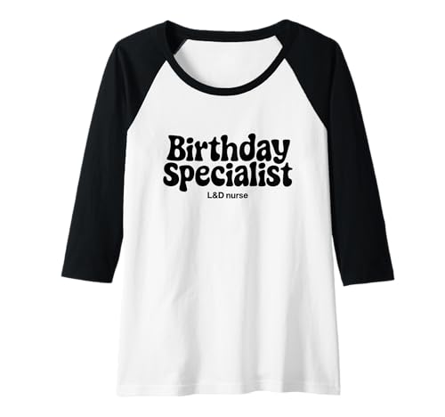 Damen Lustiges Design Geburtshilfe Krankenschwester Hebamme Humor Raglan Damen Lustiges Design Geburtshilfe Krankenschwester Hebamme Humor Raglan von Kreißsaal Krankenschwester Hebamme Geburt Humor