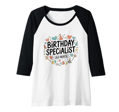 Damen Lustiges Design Geburtshilfe Krankenschwester Hebamme Humor Raglan Damen Lustiges Design Geburtshilfe Krankenschwester Hebamme Humor Raglan von Kreißsaal Krankenschwester Hebamme Geburt Humor