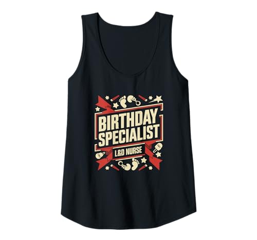 Damen Lustiges Design Geburtshilfe Krankenschwester Hebamme Humor Tank Top Damen Lustiges Design Geburtshilfe Krankenschwester Hebamme Humor Tank Top von Kreißsaal Krankenschwester Hebamme Geburt Humor