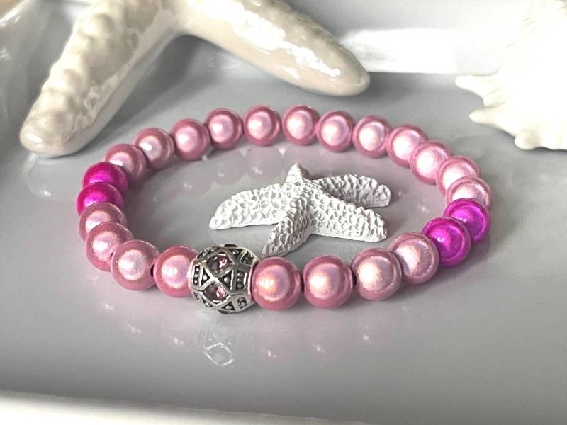 Magic Pearls Leucht Miracle Beads 3 D Illusion Perlenarmband Farbauswahl Reflektierend Magic Pearls Leucht Miracle Beads 3 D Illusion Perlenarmband Farbauswahl Reflektierend von KreoleaSchmuckdesign