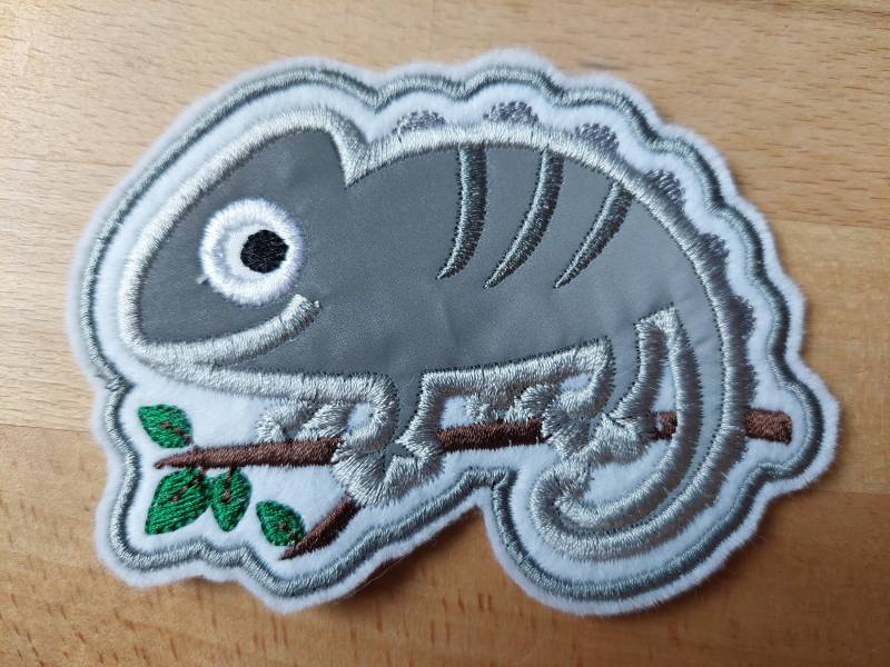 Reflektiernder Cameleon, Als Kletti Oder Zum Aufnähen von Krere