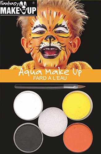 Kreul Fantasy Aqua Make Up Picture Tiger, 1er Pack (1 x 7 Stück) von Kreul