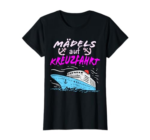 Mädels auf Kreuzfahrt Gruppen T-Shirt Mädels auf Kreuzfahrt Gruppen T-Shirt von Kreuzfahrt Geschenk für Frauen