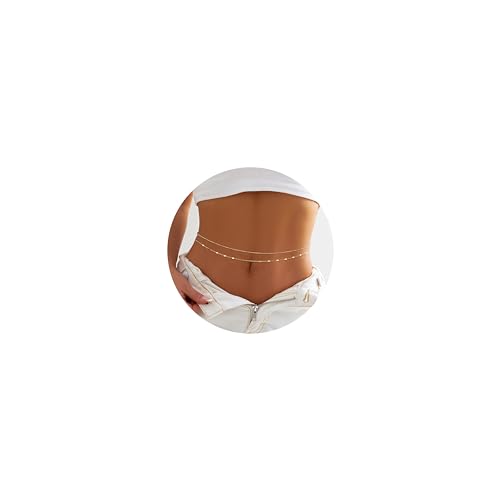KRFY Frauen Mode Taille Kette Sonne Muschel Seestern Anhänger Taille Kette Set Einstellbare Frauen Taille Kette perfekt passt Ihre Taille Satellite Taillenkette 80 KRFY Frauen Mode Taille Kette Sonne Muschel Seestern Anhänger Taille Kette Set Einstellbare Frauen Taille Kette perfekt passt Ihre Taille Satellite Taillenkette 80 von Krfy