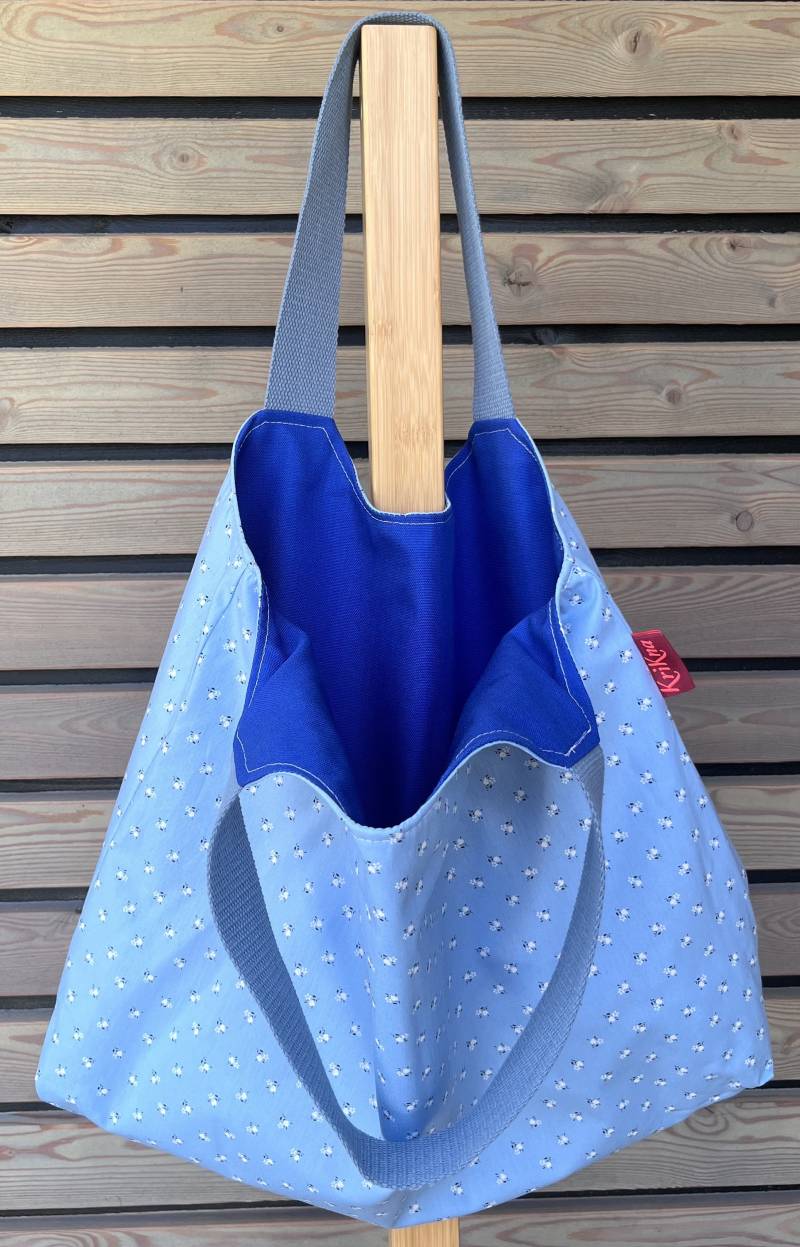 Wendetasche, Shopper, Einkaufstasche, Geschenkidee, Shoppingbag, Baumwolltasche, Tasche Wendetasche, Shopper, Einkaufstasche, Geschenkidee, Shoppingbag, Baumwolltasche, Tasche von KriKna