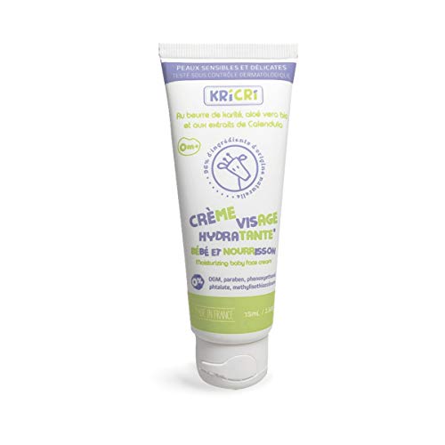Feuchtigkeitscreme für Babys und Säuglinge, 75 ml von Kricri Nature