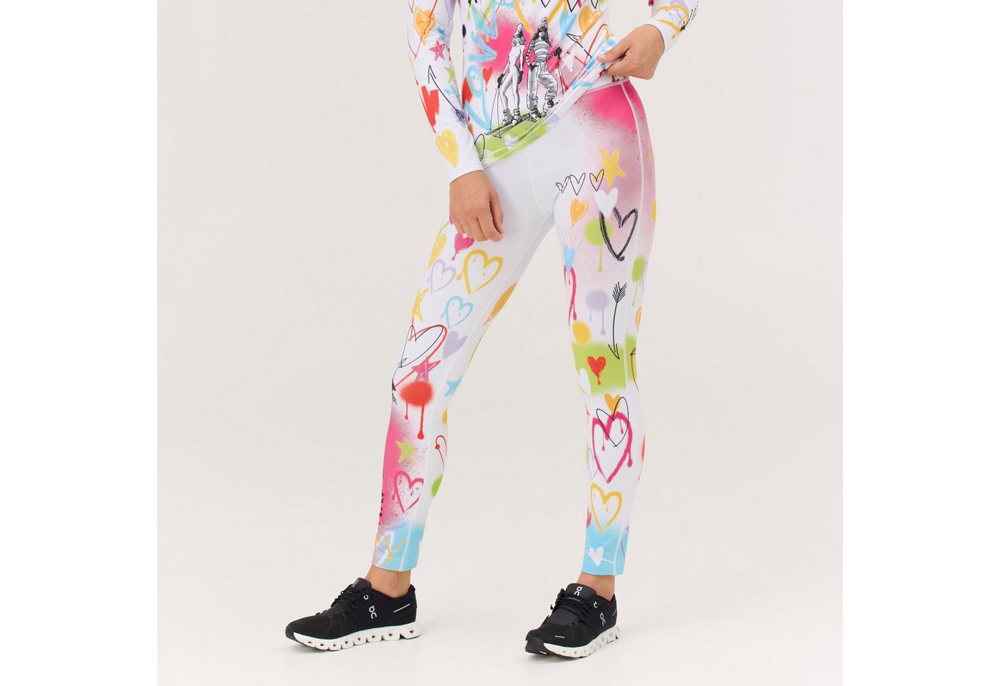 Krimson Klover Langarmshirt Graffiti Girls Legging (1-tlg) von Krimson Klover