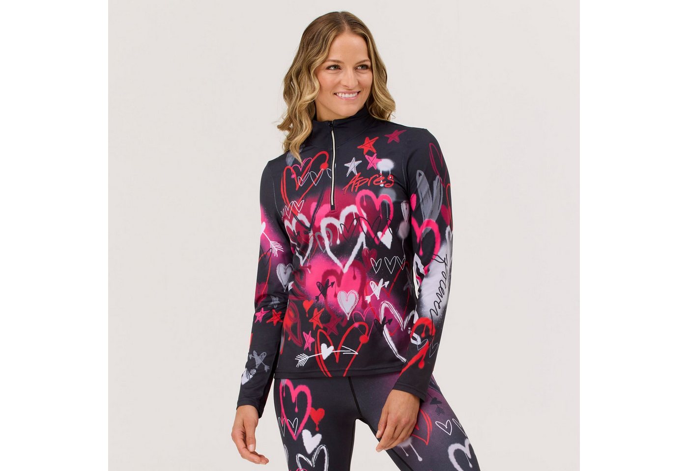 Krimson Klover Langarmshirt Graffiti Girls Top (1-tlg) von Krimson Klover