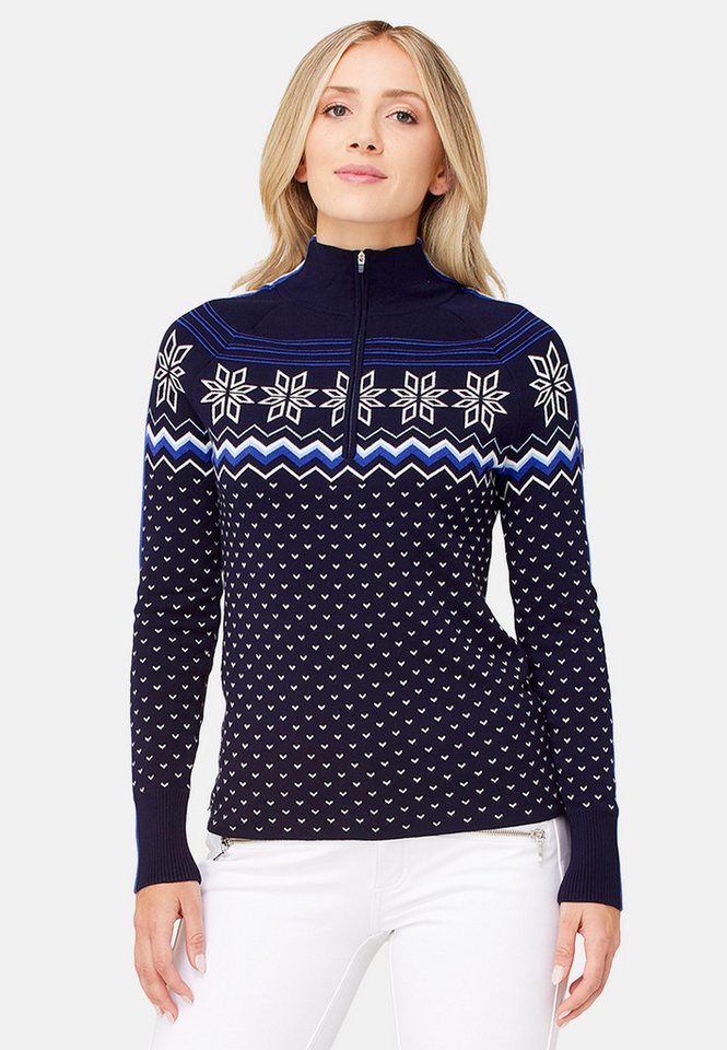 Krimson Klover Trainingspullover Snowhut Zip Neck (1-tlg) von Krimson Klover