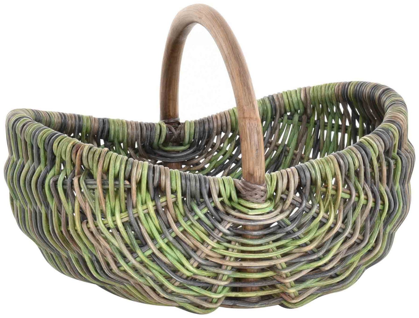 Krines Home Einkaufskorb Rattankorb mit Bügel zum Einkaufen Einkaufskorb geflochten Tragekorb, leicht und stabil mit Griff Bügelkorb Shopper Krines Home Einkaufskorb Rattankorb mit Bügel zum Einkaufen Einkaufskorb geflochten Tragekorb, leicht und stabil mit Griff Bügelkorb Shopper von Krines Home