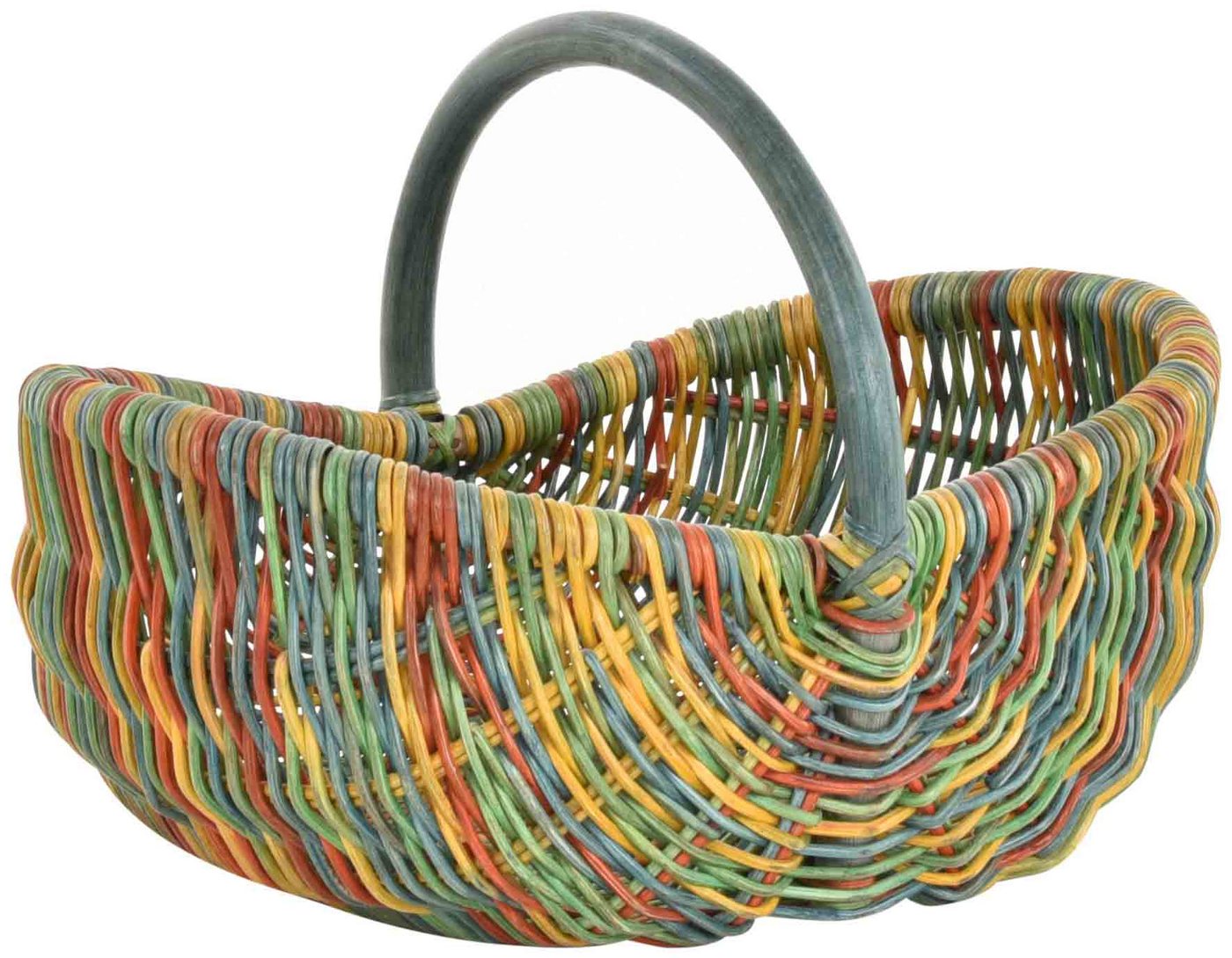 Krines Home Einkaufskorb Rattankorb mit Bügel zum Einkaufen Einkaufskorb geflochten Tragekorb, leicht und stabil mit Griff Bügelkorb Shopper Krines Home Einkaufskorb Rattankorb mit Bügel zum Einkaufen Einkaufskorb geflochten Tragekorb, leicht und stabil mit Griff Bügelkorb Shopper von Krines Home