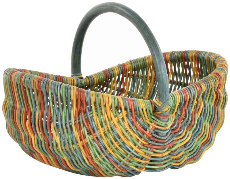 Krines Home Einkaufskorb Rattankorb mit Bügel zum Einkaufen Einkaufskorb geflochten Tragekorb, leicht und stabil mit Griff Bügelkorb Shopper Krines Home Einkaufskorb Rattankorb mit Bügel zum Einkaufen Einkaufskorb geflochten Tragekorb, leicht und stabil mit Griff Bügelkorb Shopper von Krines Home