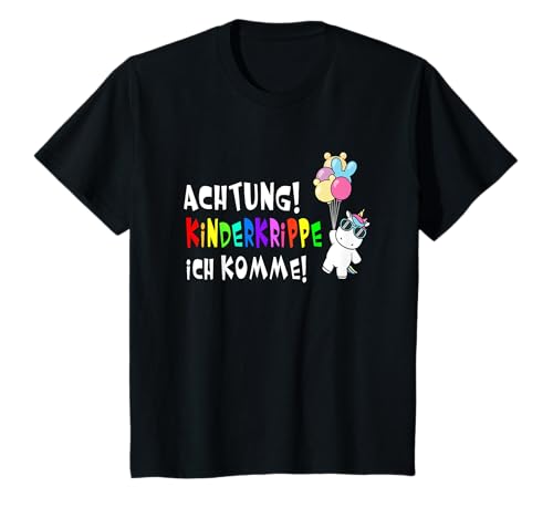 Krippen Kind Beginn I Krippenkind Geschenk Kita Einhorn T-Shirt Krippen Kind Beginn I Krippenkind Geschenk Kita Einhorn T-Shirt von Krippen Beginn Tshirt I Anfang Kinderkrippe Shirt