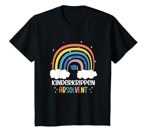 Kinder Krippen Abgänger 2025 Krippe Abschluss T-Shirt von Krippenabsolvent Krippenabgänger Kinderkrippe