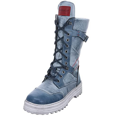 KRISBUT Stiefeletten Blau Glattleder, 38 EU von Krisbut