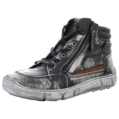 KRISBUT Herren Stiefeletten grau-Kombi Gr. 45 KRISBUT Herren Stiefeletten grau-Kombi Gr. 45 von KRISBUT