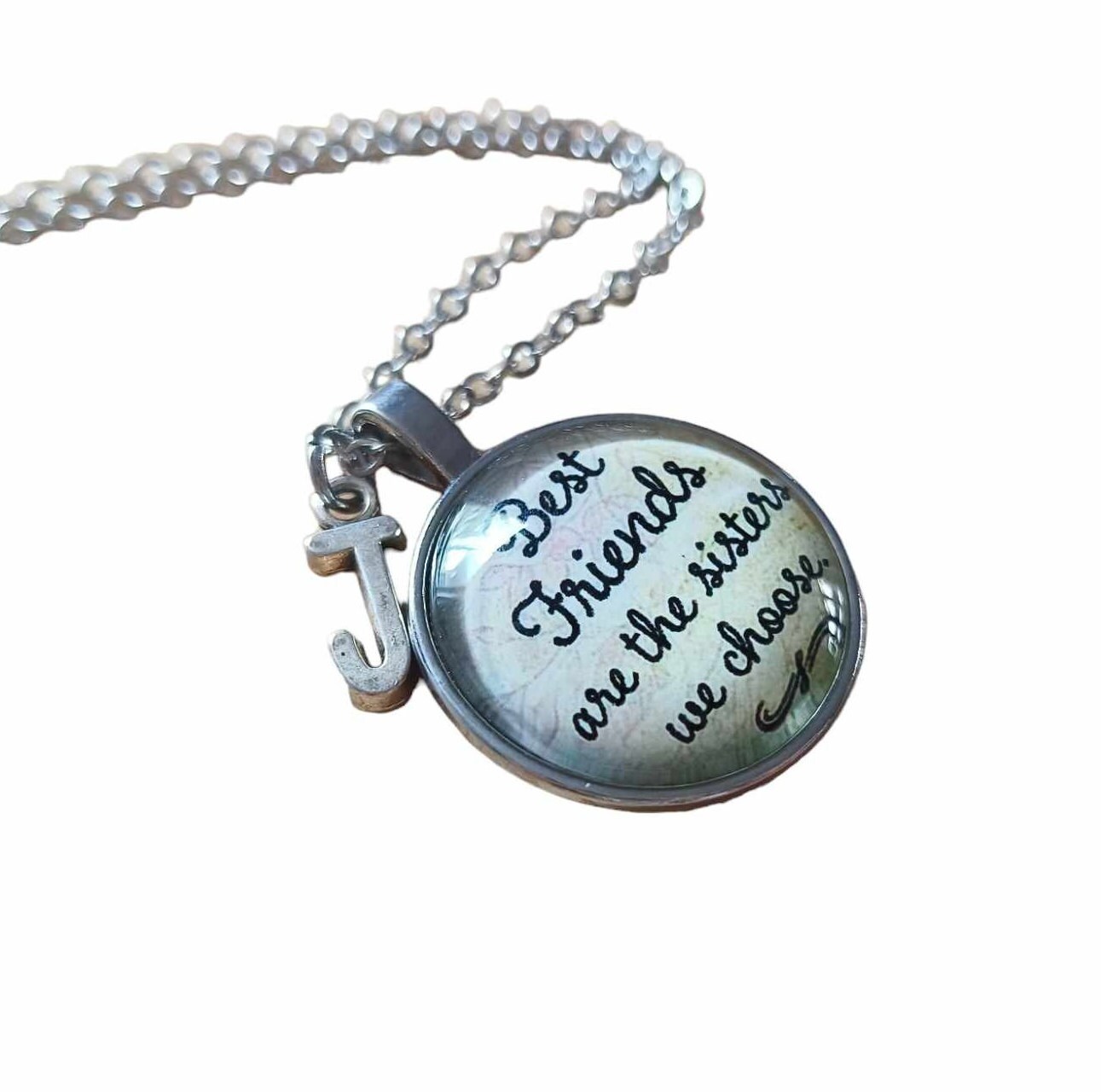 Beste Freundin Halskette, Beste Freundin, Schwester Freundschaftskette, Bff Geschenk Beste Freundin Halskette, Beste Freundin, Schwester Freundschaftskette, Bff Geschenk von KrisnaDesign