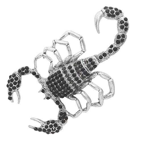 KristLand Vintage Skorpion Brosche mit Vollem Kristall Stein Coole Tier Brosche für Männer Geschenk Corsage Modische Brosche Geburtstag Party Geschenkbox Frauen KristLand Vintage Skorpion Brosche mit Vollem Kristall Stein Coole Tier Brosche für Männer Geschenk Corsage Modische Brosche Geburtstag Party Geschenkbox Frauen von KristLand