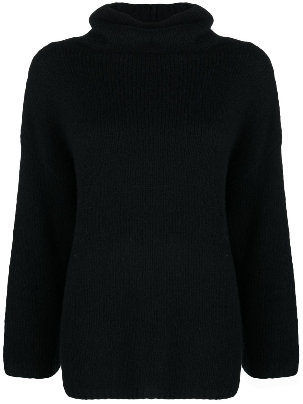 Kristensen Du Nord Gerippter Rollkragenpullover - Schwarz von Kristensen Du Nord