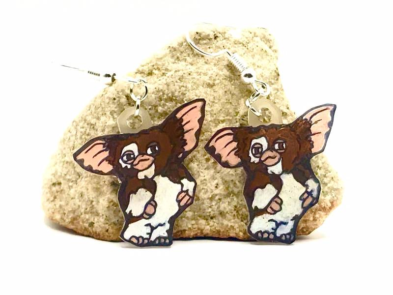 Gremlins Gizmo Inspiriert Ohrringe von KristinaRunneArt