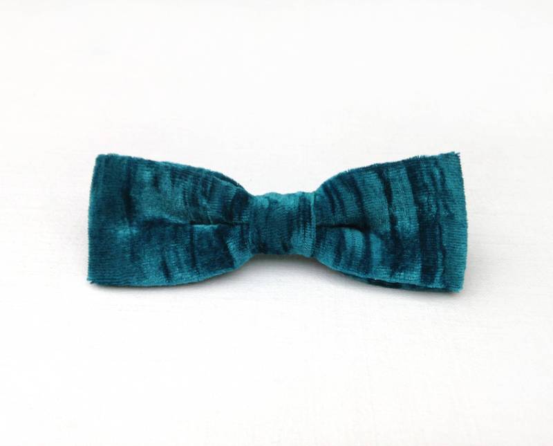 Herren Teal Samt Fliege. Schmale, Schmale Trauzeugen Geschenk, Fliege Des Bräutigams, Trauzeuge, Vater Der Braut, Brautparty von KristineBridal