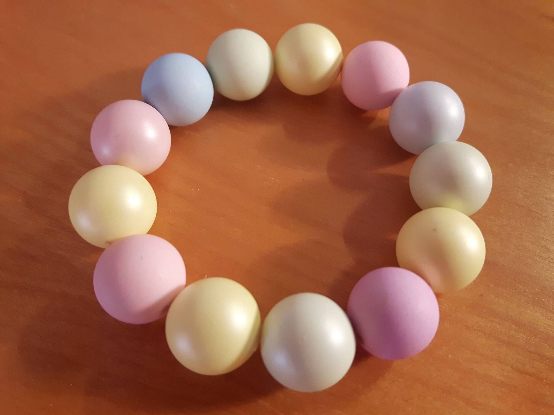 Swarovski Armband, Osterarmband, Armband Ostern Mit Perlen, Perlenarmband, Pastell Osterarmband von KristinsJewelleryBox