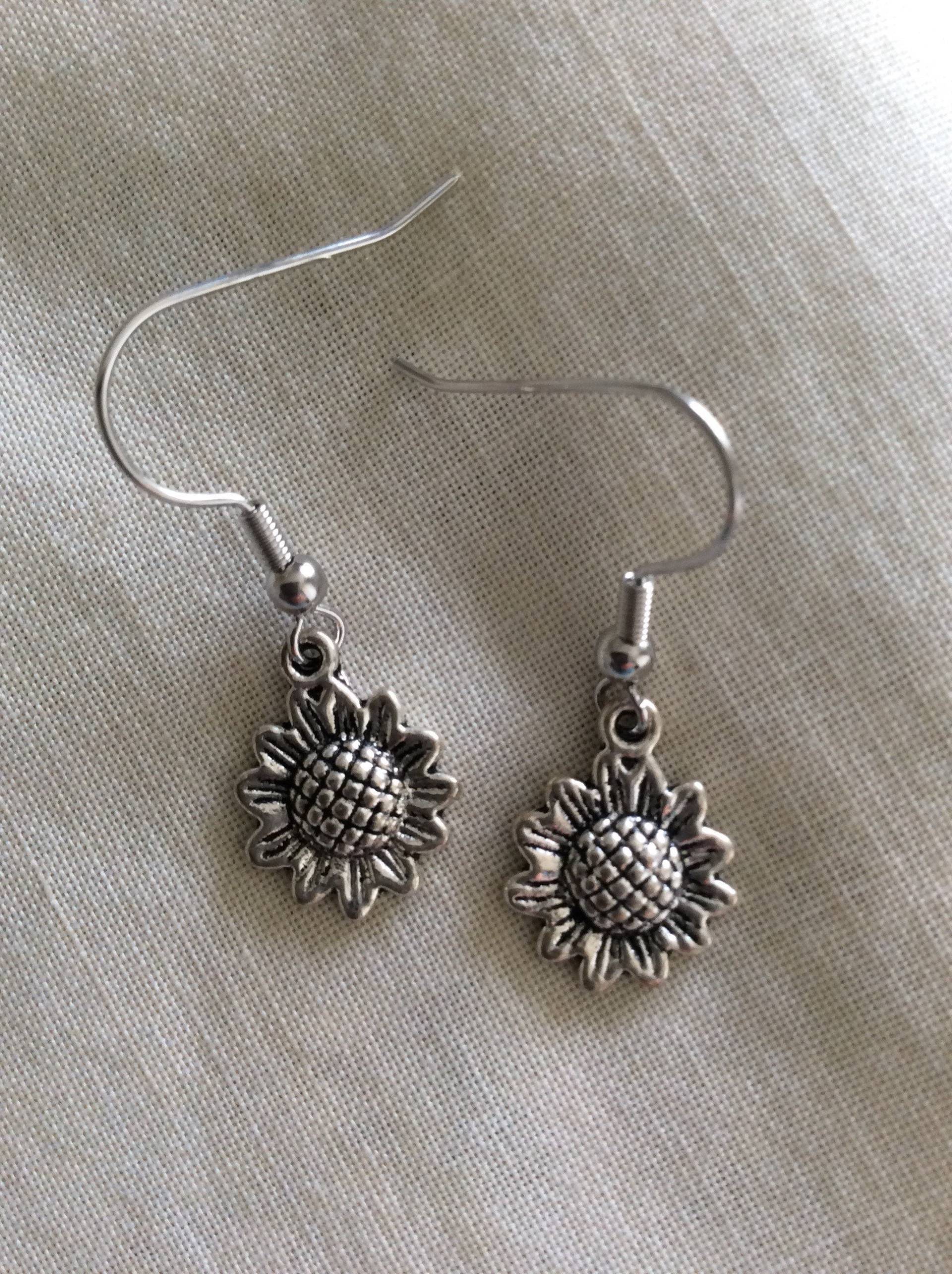 Sonnenblumen Ohrringe Sonnenblumen Ohrringe von KristisKreations13