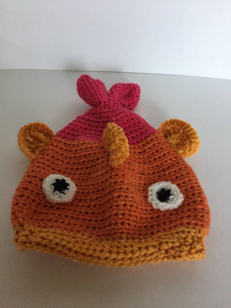 Gehäkelte Fisch-Mütze Neuheit Gestrickte Beanie von KristizKrochet